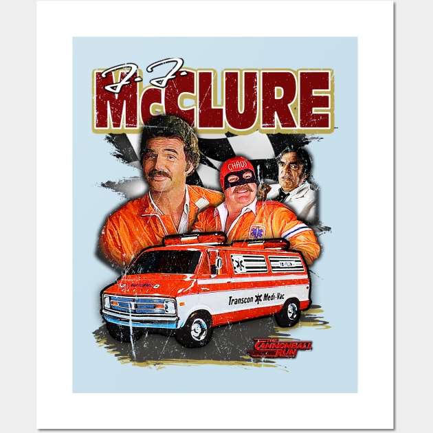 J.J. McClure Wall Art by BigOrangeShirtShop